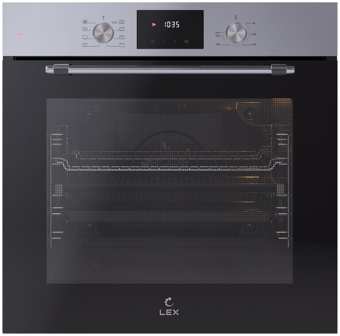 Духовой шкаф LEX EDP 680 IX MAX стальной