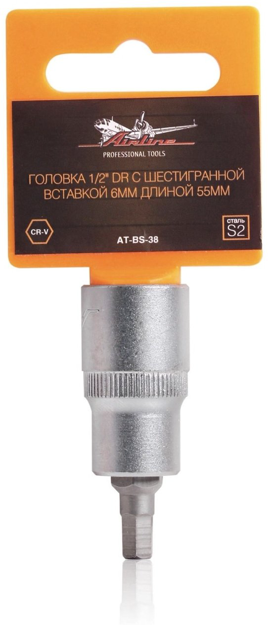 AIRLINE торцевая головка 1/2 AT-BS-38 1 шт купить,NaN
