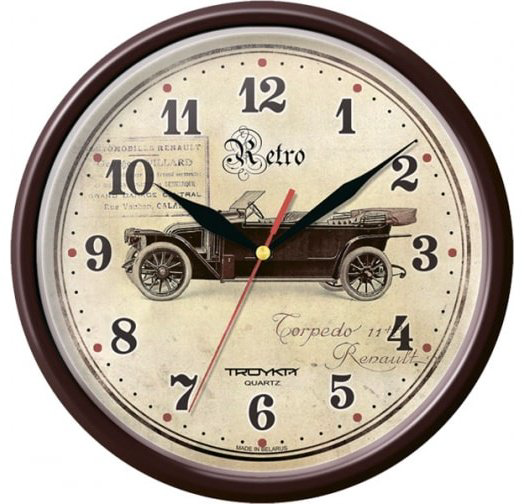 Часы кварцевые Troyka 91931920, пластик купить,NaN
