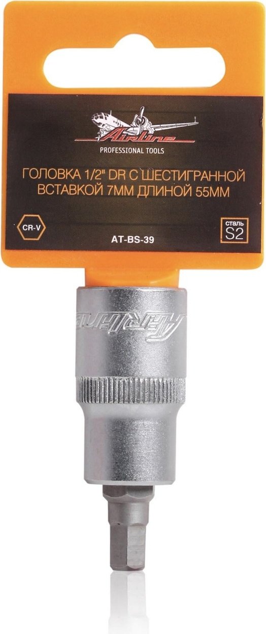 AIRLINE торцевая головка 1/2 AT-BS-39 1 шт купить,NaN