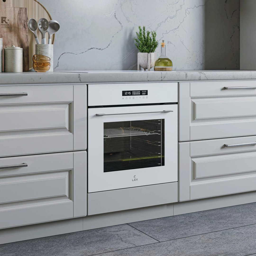 Духовой шкаф LEX EDS 100 WH белый купить,NaN