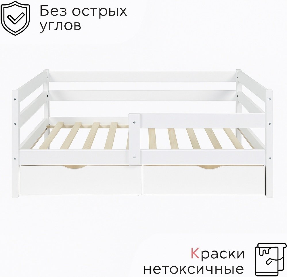 Детская кровать TOMIX Sindy KPD-4-1, белый купить,0