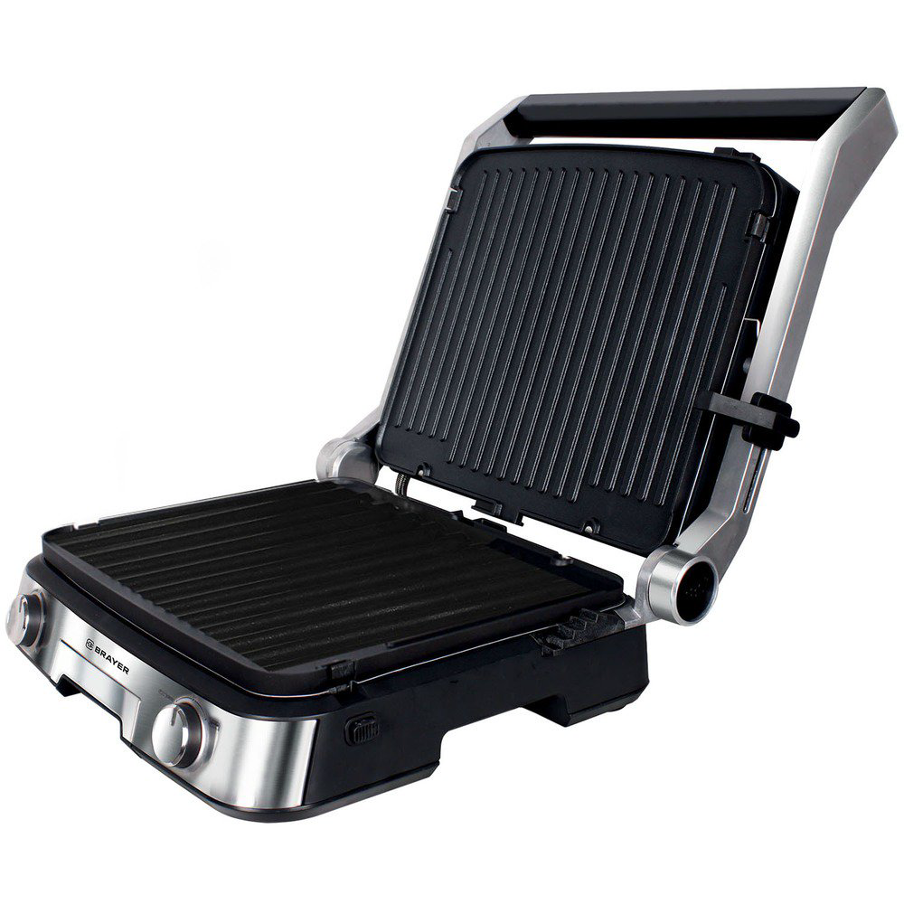 Гриль Brayer BR2001 серебристый - ForteMarket Гриль Brayer BR2001 серебристый купить,53000
