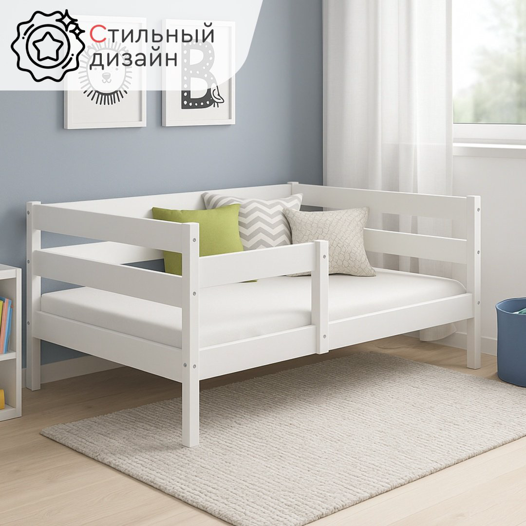 Кровать детская Tomix Sindy KPD-4-1 165х85х90см натуральное дерево купить,NaN