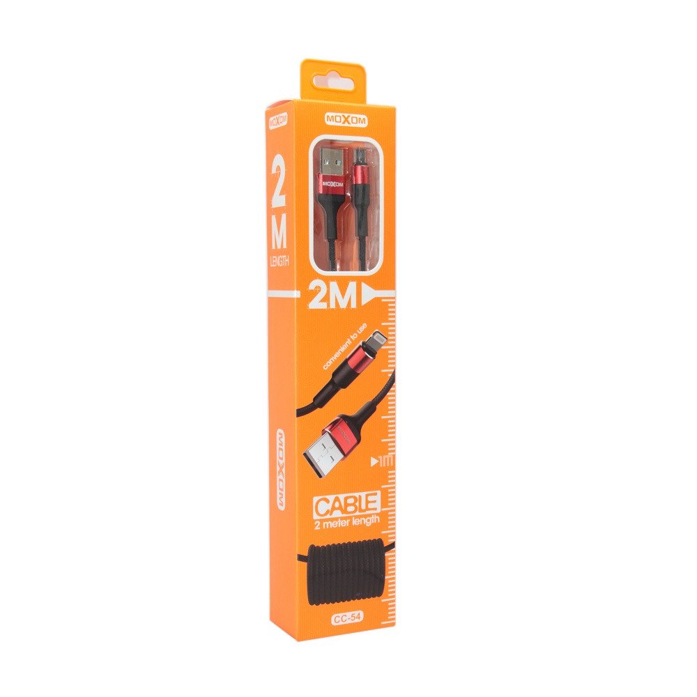 Кабель Moxom CC-54 MicroUsb черный