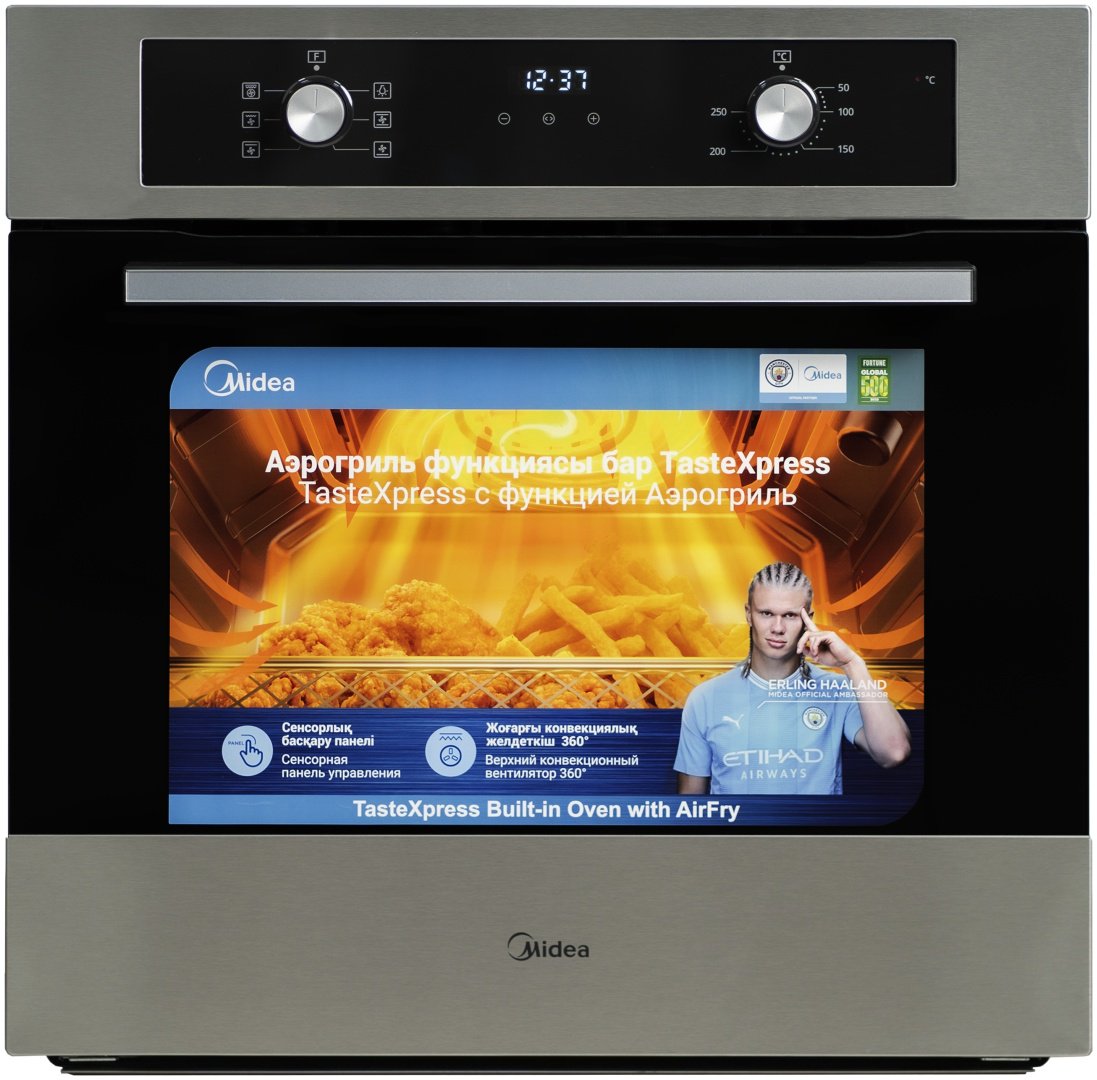 Духовой шкаф Midea MO210A4X стальной купить,0