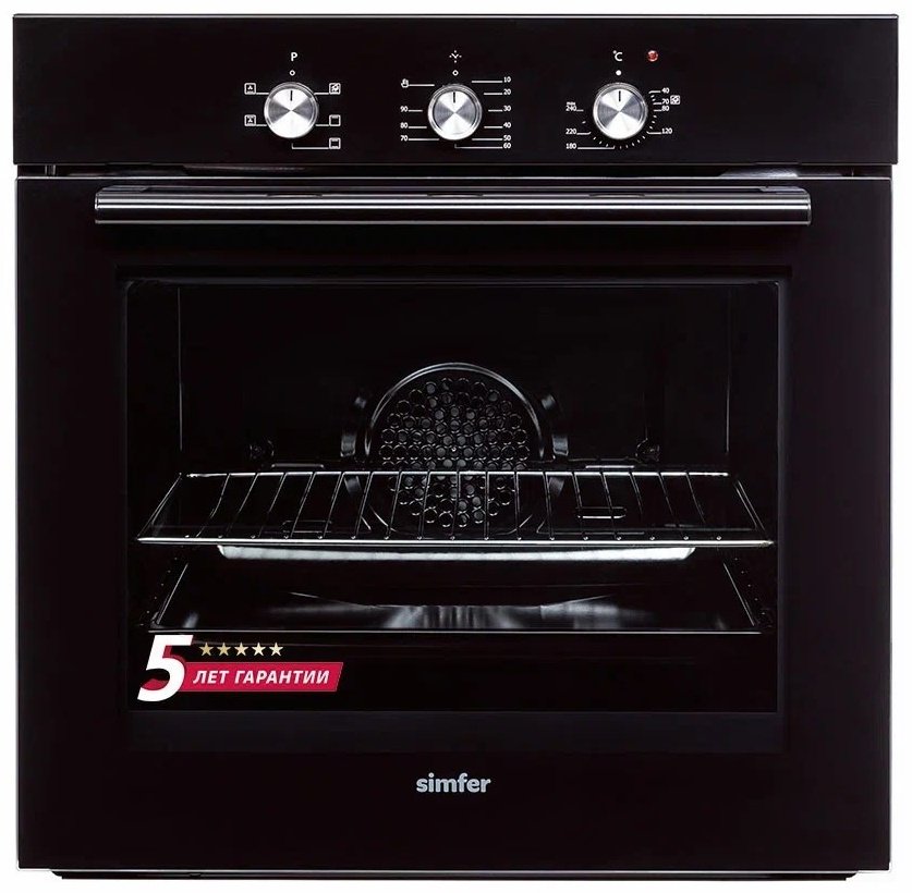 Духовой шкаф Simfer B6EB16001 черный