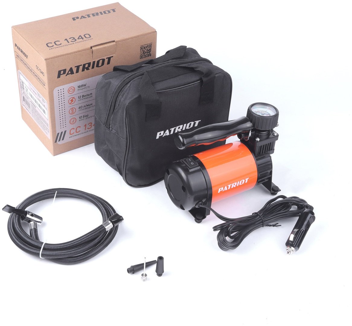 Автокомпрессор Patriot поршневый CC 1340 - ForteMarket Автокомпрессор Patriot поршневый CC 1340 купить,0