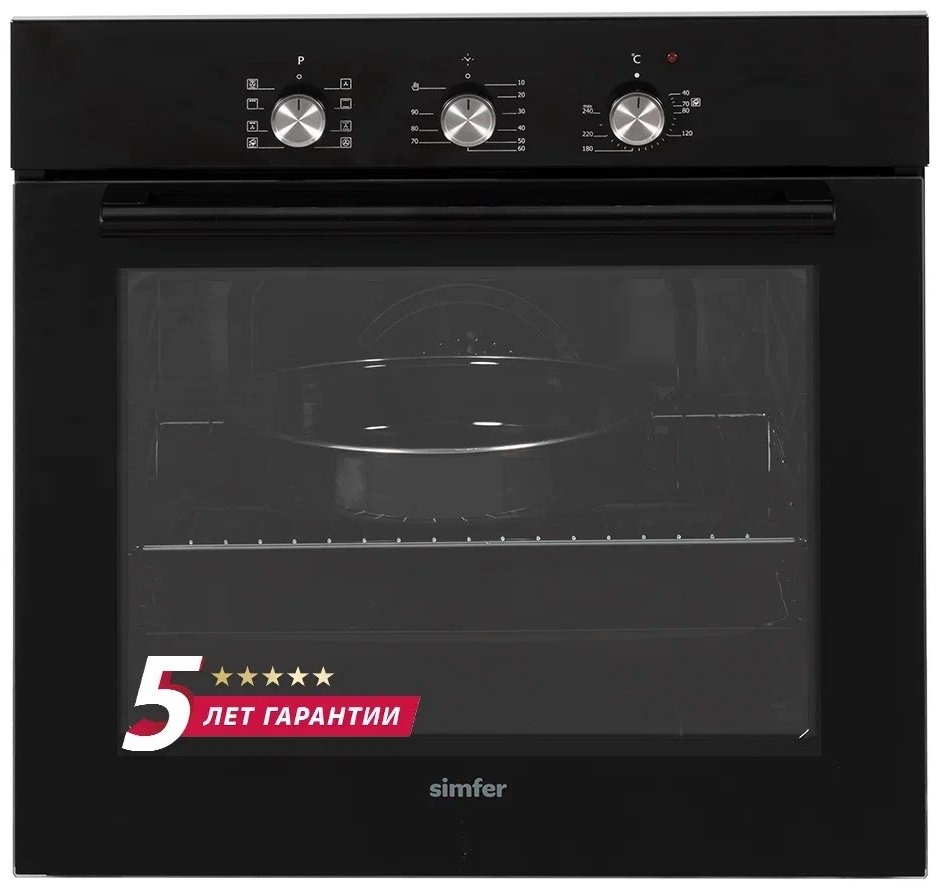 Духовой шкаф Simfer B6EB19071 черный