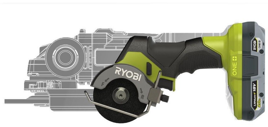 Дисковая пила RYOBI RCT18C-0 5133004953, аккумуляторная купить,0