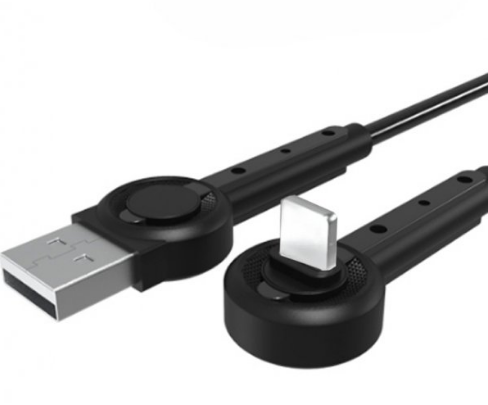 Кабель Moxom MX-CB01 Lightning чёрный