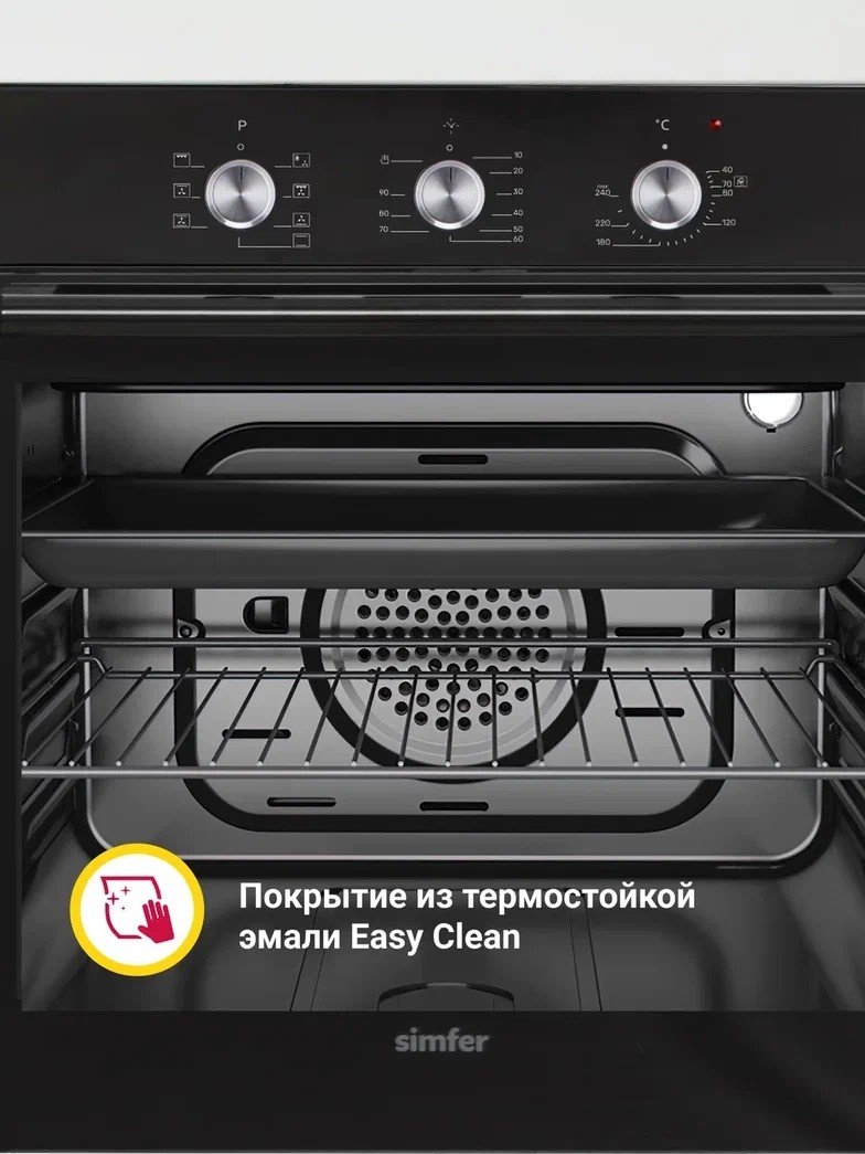 Духовой шкаф Simfer B6EB19071 черный купить,0