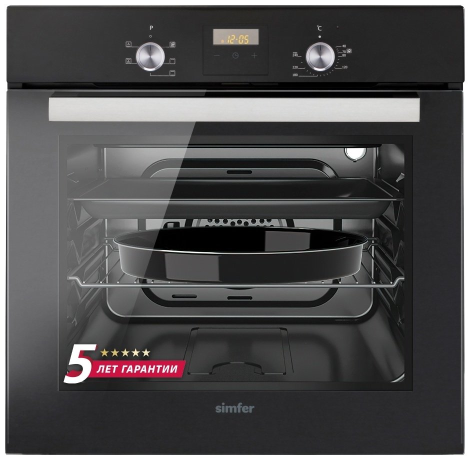 Духовой шкаф Simfer B6EB56016 черный