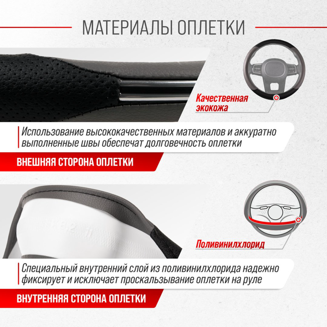 Skyway оплетка S01102064 SKYWAY 37-39 см M черный, серый купить,NaN