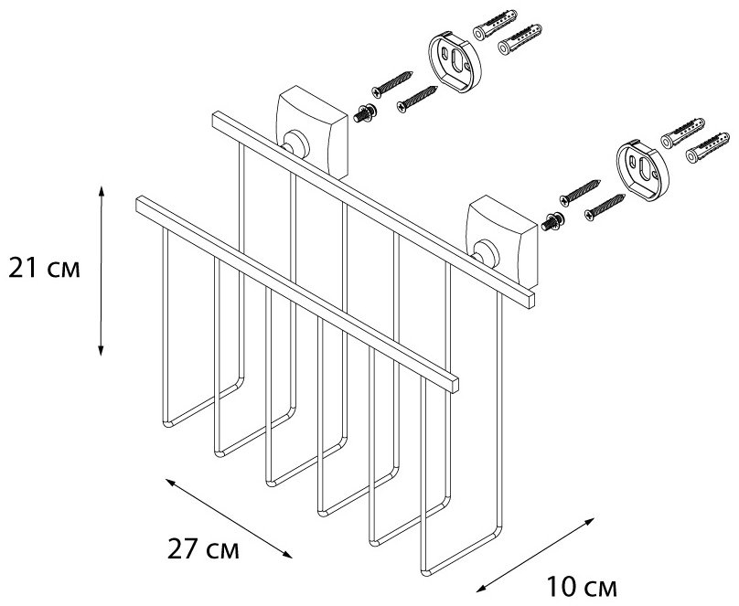 FIXSEN FX-61320 серебристый