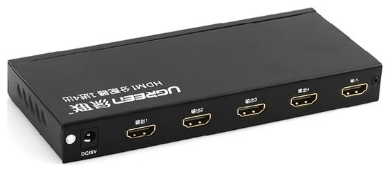Ugreen HDMI 4x1 40202 черный