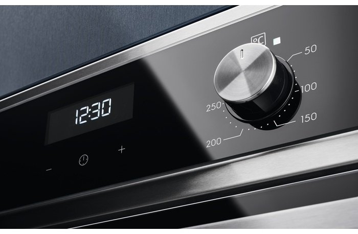 Духовой шкаф Electrolux EOF5C50BX серебристый, черный купить,0