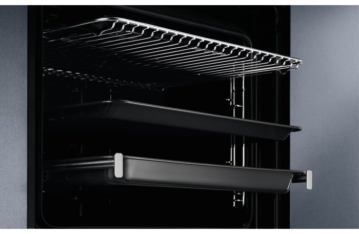Духовой шкаф Electrolux EOF5C50BX серебристый, черный купить,0