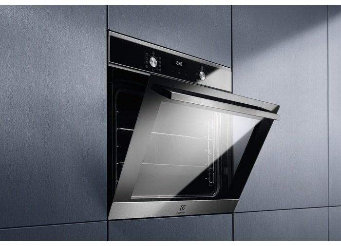 Духовой шкаф Electrolux EOF5C50BX серебристый, черный купить,0