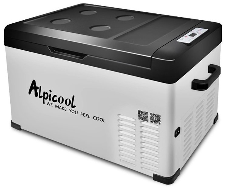 Автохолодильник Alpicool компрессорный C30 30 л серый, черный купить,NaN