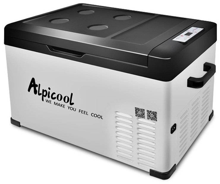 Автохолодильник Alpicool компрессорный C30 30 л серый, черный купить,NaN
