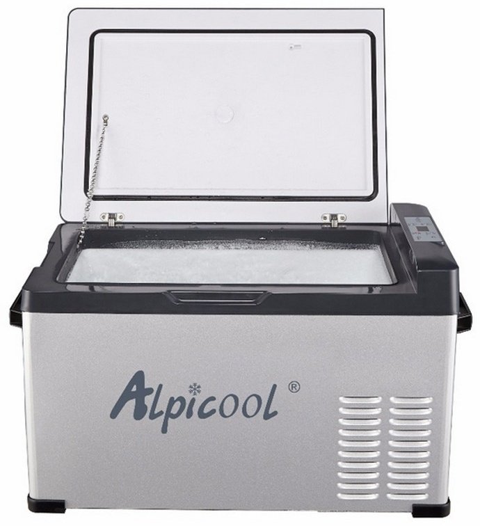 Автохолодильник Alpicool компрессорный C30 30 л серый, черный купить,NaN