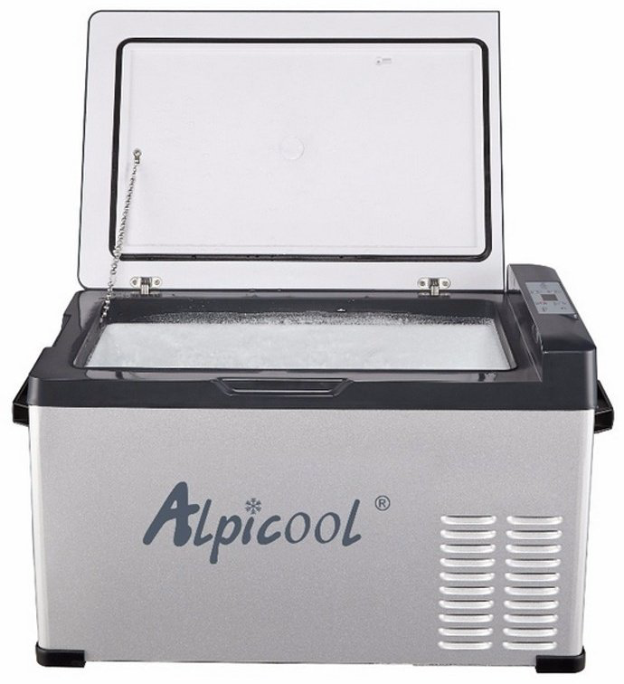 Автохолодильник Alpicool компрессорный C30 30 л серый, черный купить,NaN