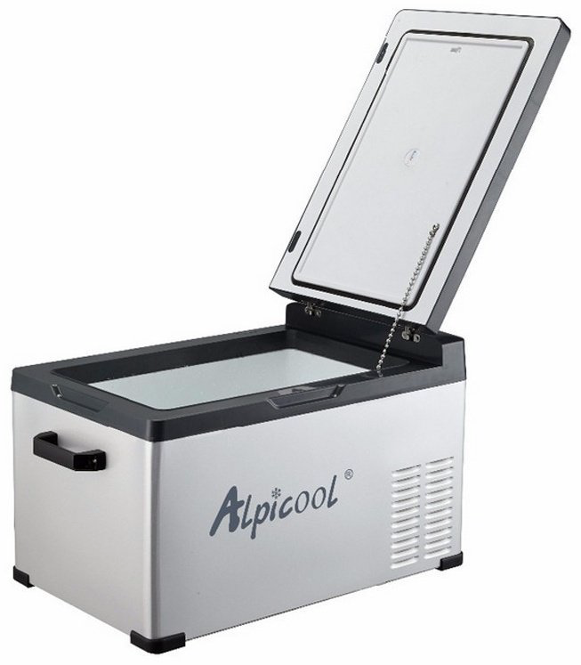 Автохолодильник Alpicool компрессорный C30 30 л серый, черный купить,NaN