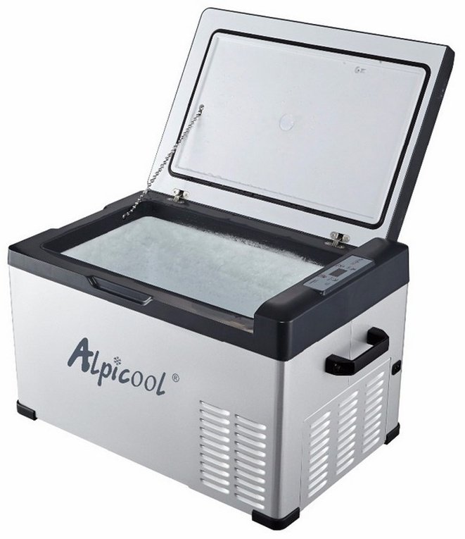 Автохолодильник Alpicool компрессорный C30 30 л серый, черный купить,NaN