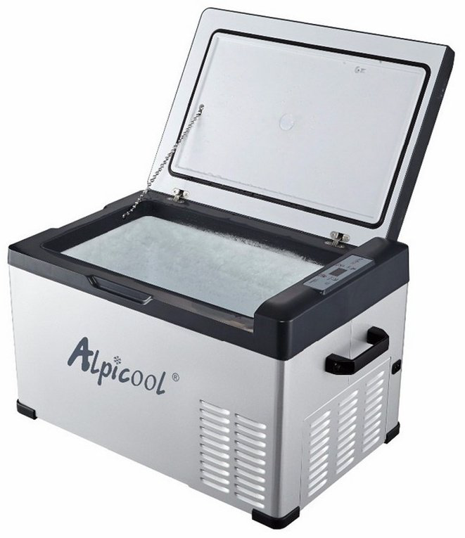 Автохолодильник Alpicool компрессорный C30 30 л серый, черный купить,NaN