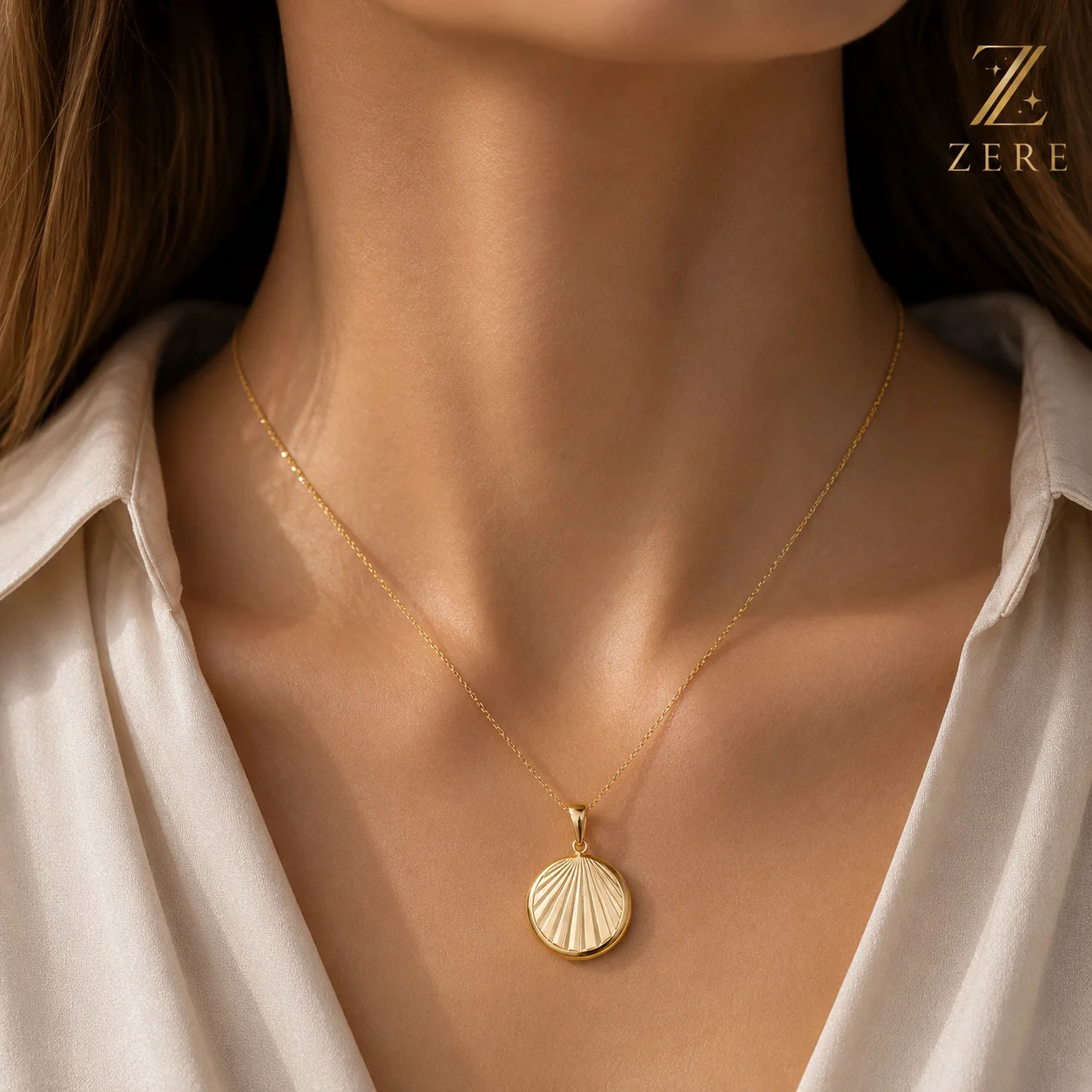 Кулон Zere ZR190502 золото 2.26гр купить,172800