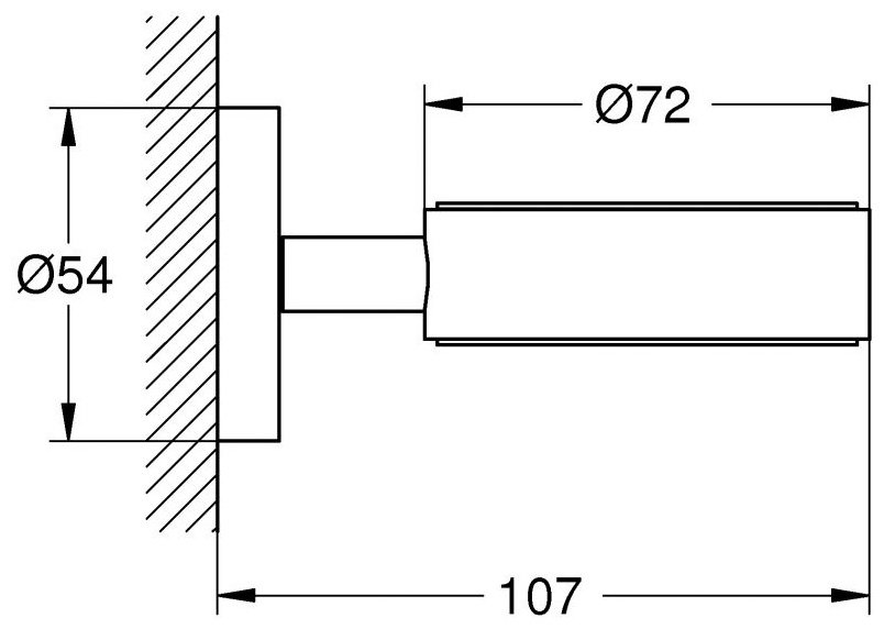 Grohe держатель 40369GL1 1 шт, металл