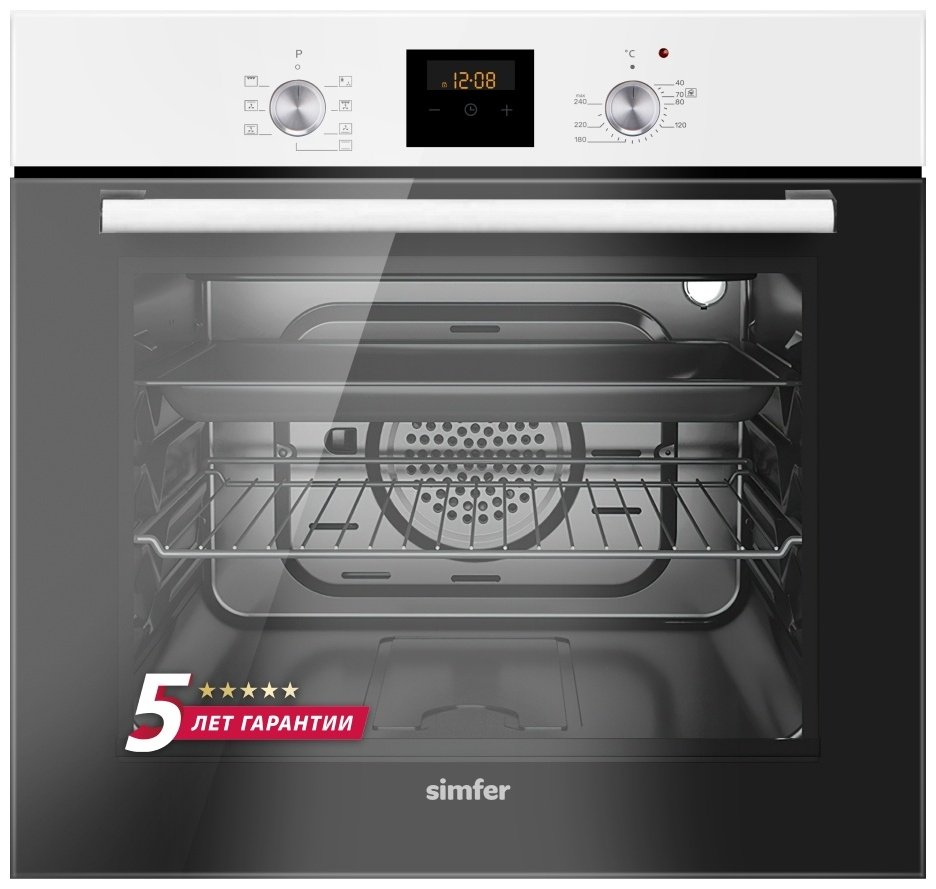 Духовой шкаф Simfer B6EW56070 белый