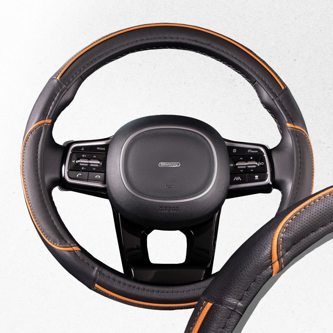 Skyway оплетка S01102335 37-39 см M черный, оранжевый