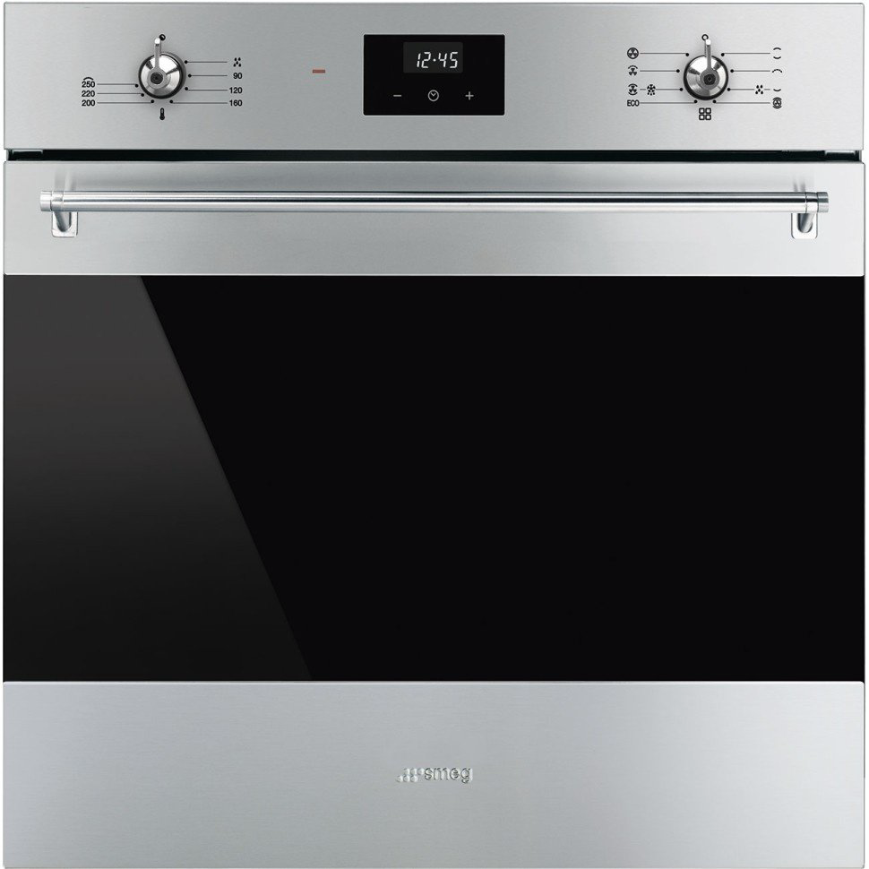 Духовой шкаф Smeg SF6300TVX CLASSICA серебристый купить,413990