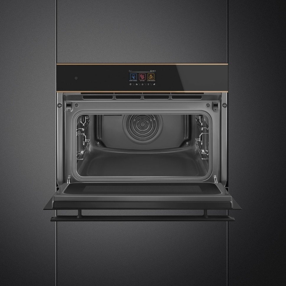 Духовой шкаф Smeg SO4604M2PNR черный купить,0