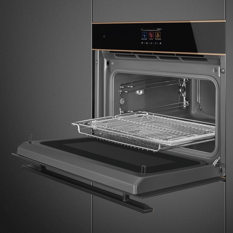 Духовой шкаф Smeg SO4604M2PNR черный купить,0