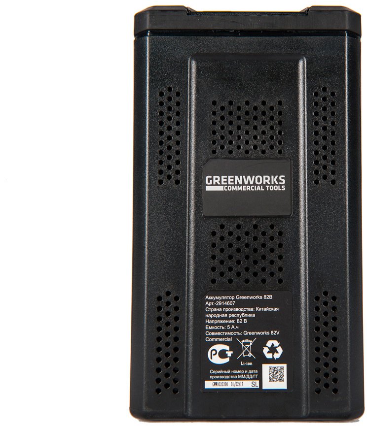 Аккумулятор Greenworks GC82B5 (2914607) Li-Ion 5 Ач 1 шт - ForteMarket Аккумулятор Greenworks GC82B5 (2914607) Li-Ion 5 Ач 1 шт купить,0