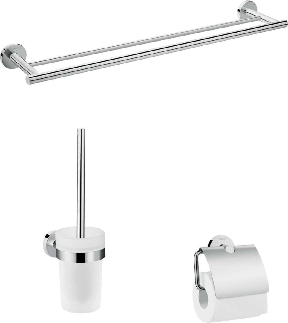 HansGrohe набор держателей Logis Set niversal HG41727000 3 шт, металл купить,NaN