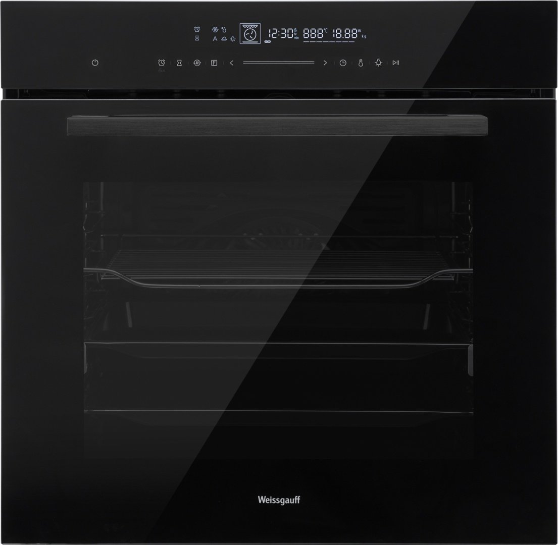 Духовой шкаф Weissgauff EOM 791 SDB Black Edition черный