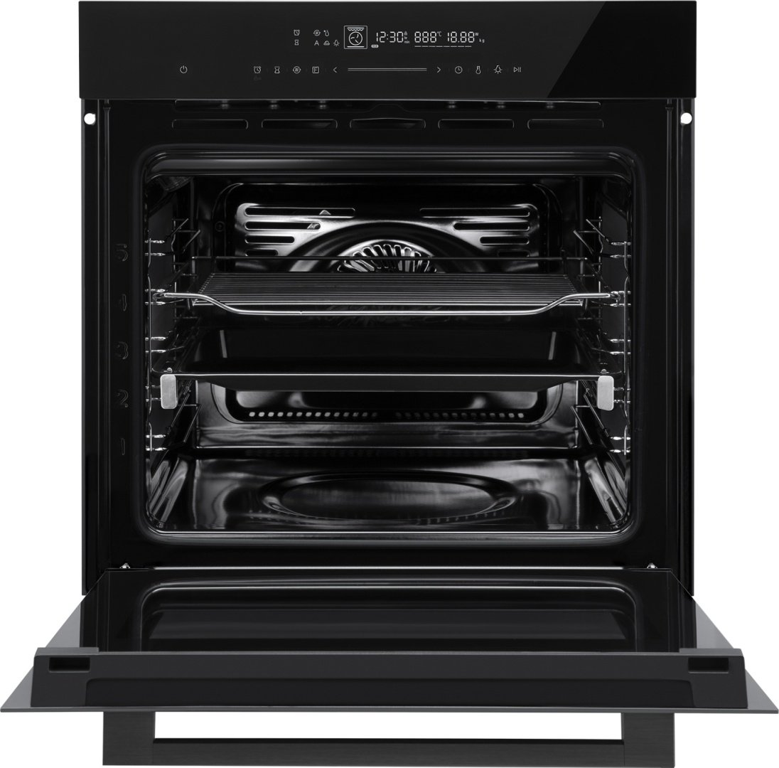Духовой шкаф Weissgauff EOM 791 SDB Black Edition черный купить,0