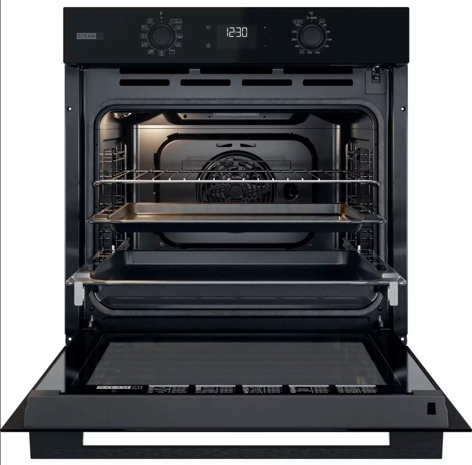 Духовой шкаф Whirlpool OMSK 58RU1SB черный купить,0