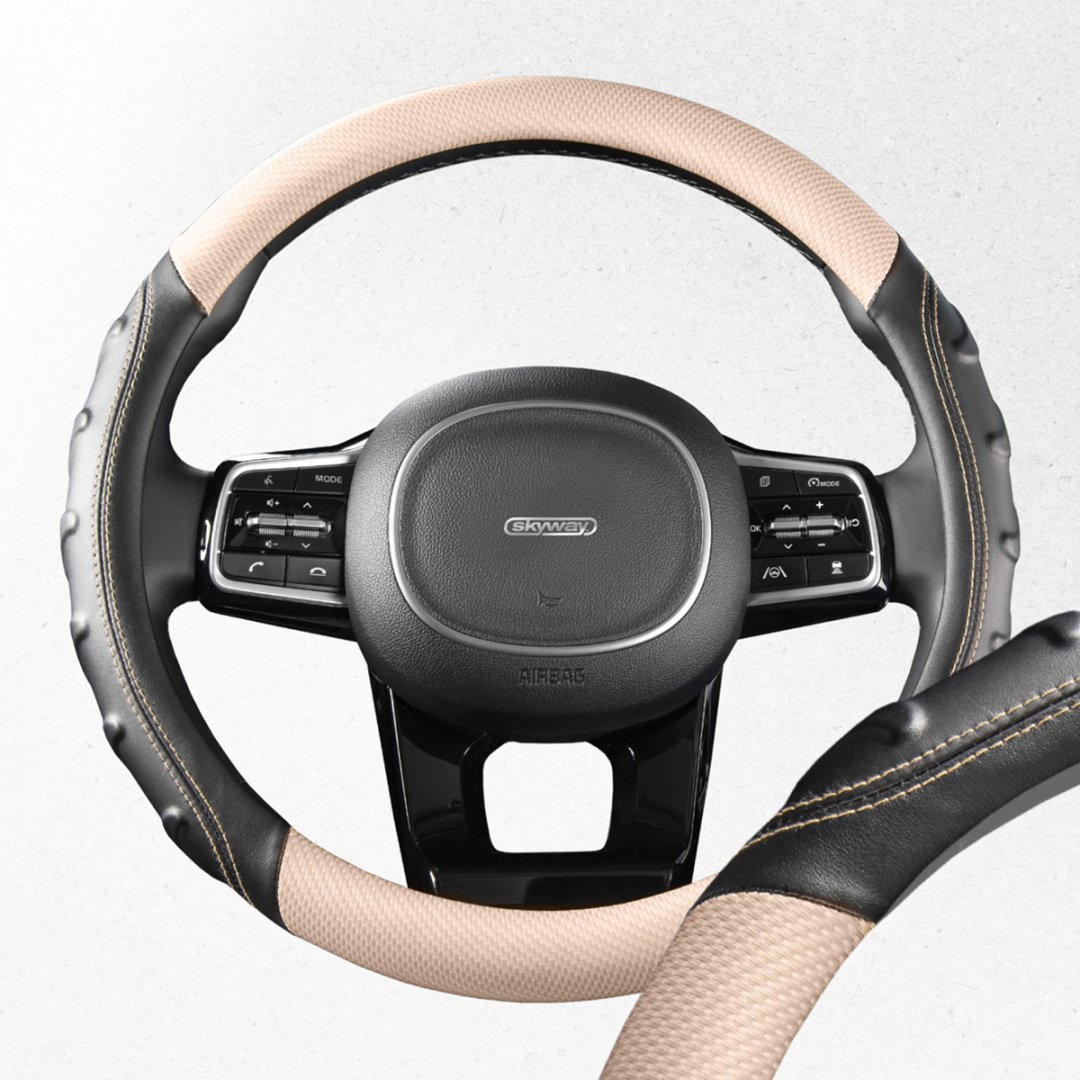 Skyway оплетка S01102427 SKYWAY 37-39 см M черный, бежевый купить,0