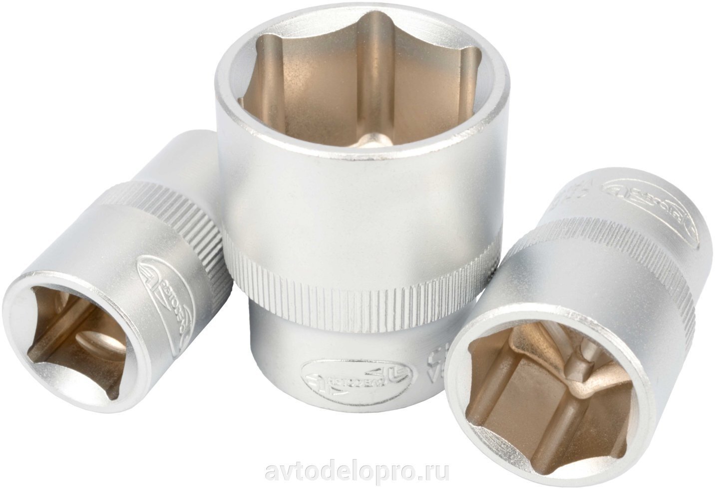 АвтоDело торцевая головка глубокая 1/2 39185 1 шт