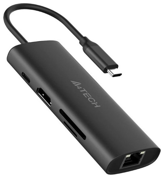 Док-станция A4Tech DST-80C черный купить,NaN