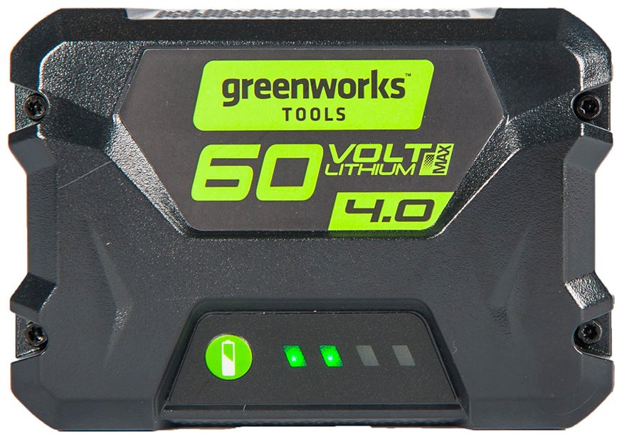 Аккумулятор Greenworks G60B4 (2918407) Li-Ion 4 Ач 1 шт купить,0