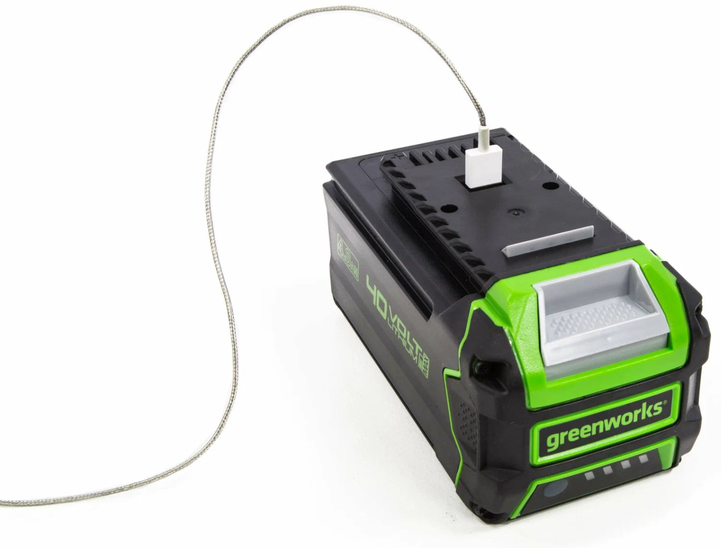 Аккумулятор Greenworks G40USB4 2939507 Li-Ion 4 Ач 1 шт купить,NaN