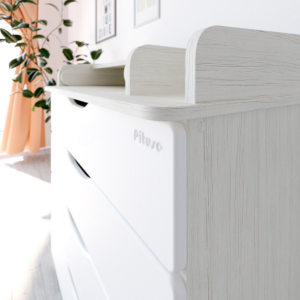 PITUSO Комод раскладной Wood древесина белая купить,NaN