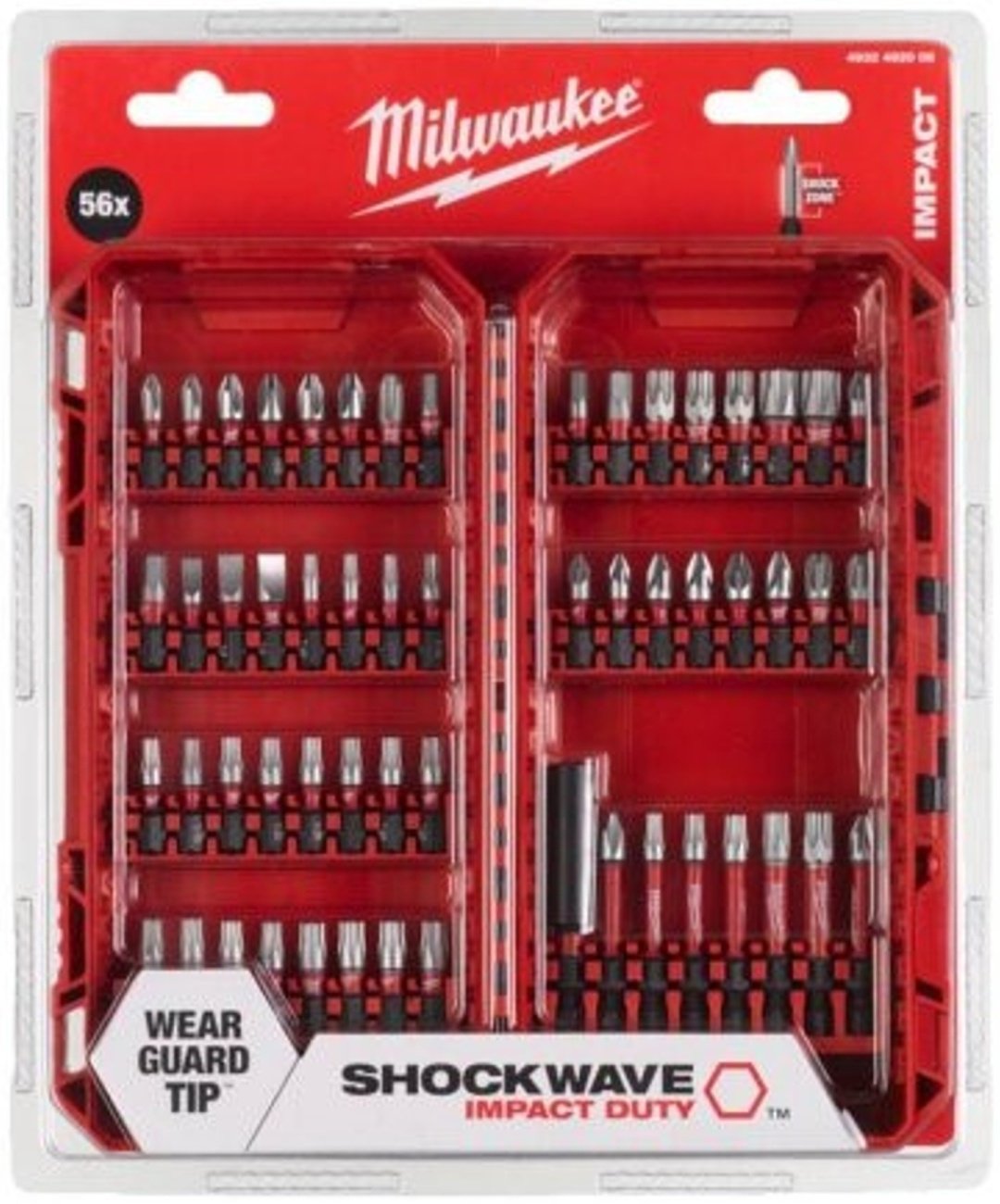 Набор оснастки универсальный 56 в 1 Milwaukee 4932492006