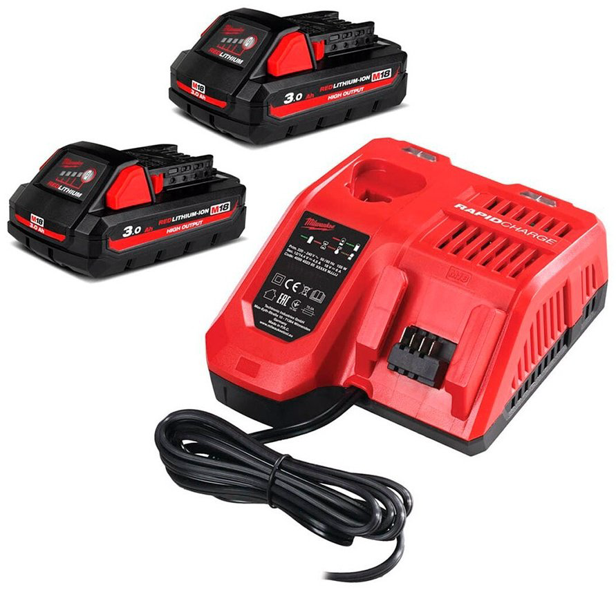 Аккумулятор Milwaukee M18 HNRG-302 4933471071 Li-Ion 3 Ач Ah 2 шт